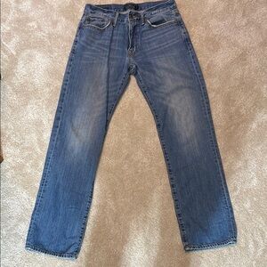 Lucky Brand Blue Straight-Leg Jeans Classic Fit 363 vintage straight